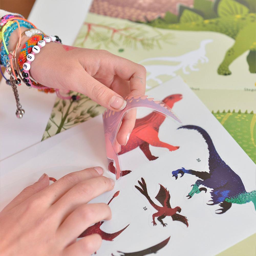 Poppik Discovery Dinosaurs Sticker Poster