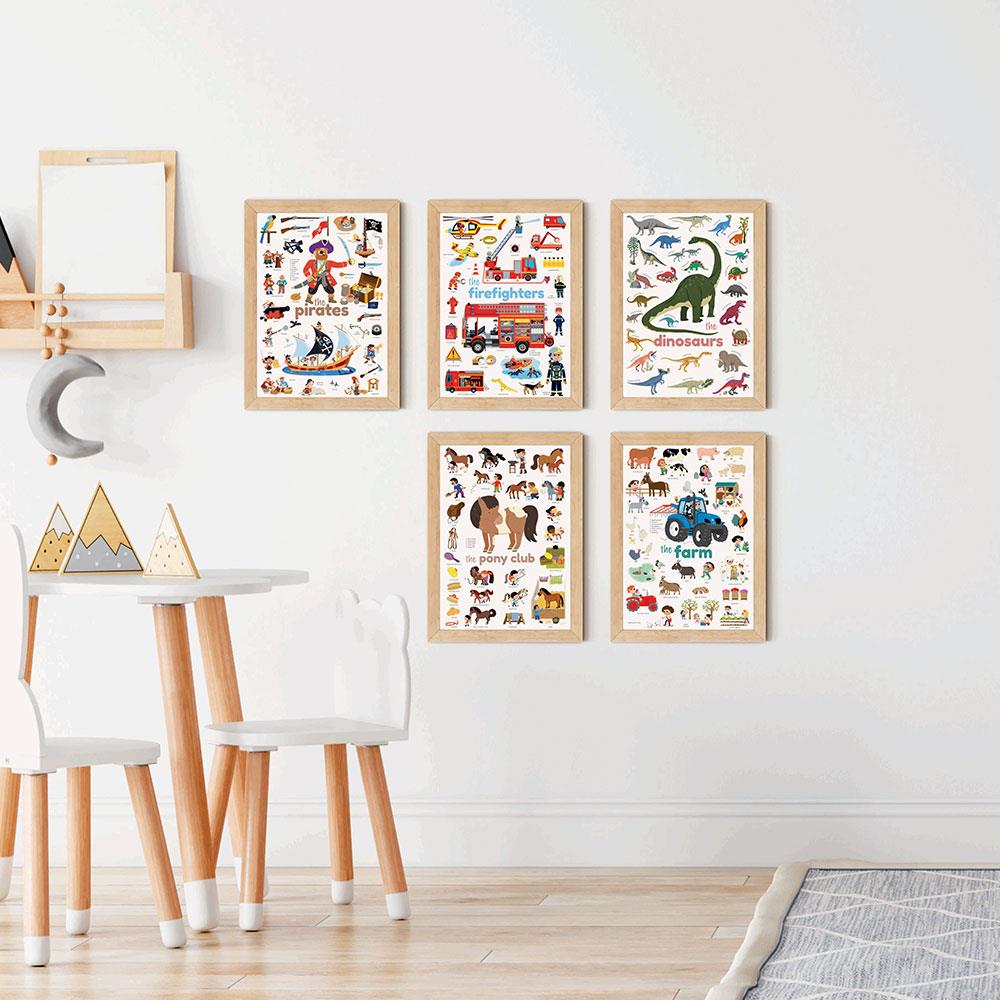 Poppik Mini Pony Sticker Poster
