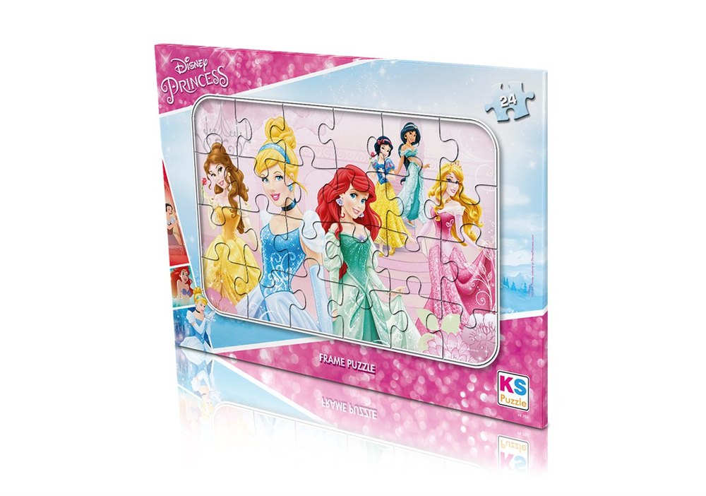 PRINCESS FRAME PUZZLE - 24 PARÇA