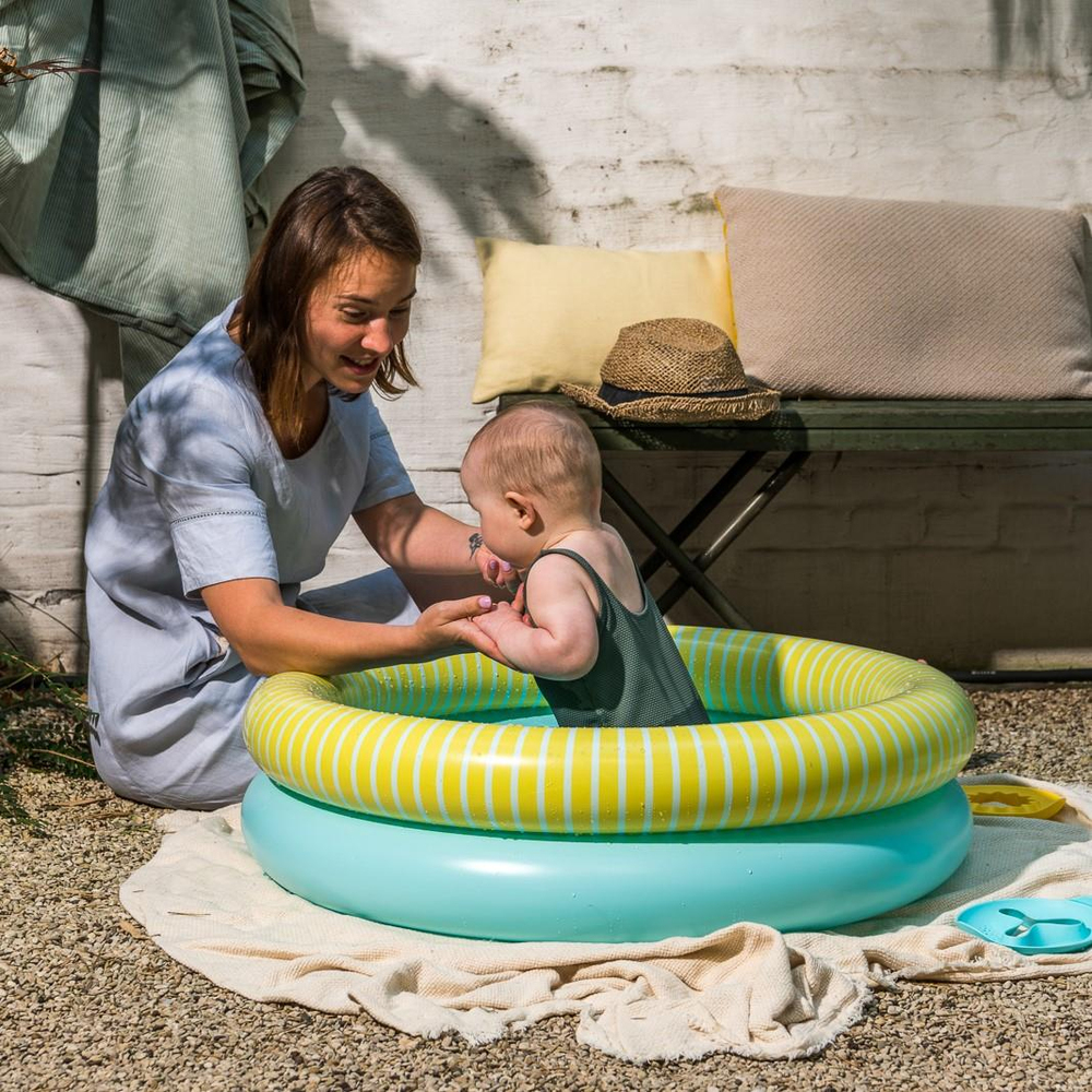 Quut Şişme Çocuk Yüzme Havuzu Banana Blue
