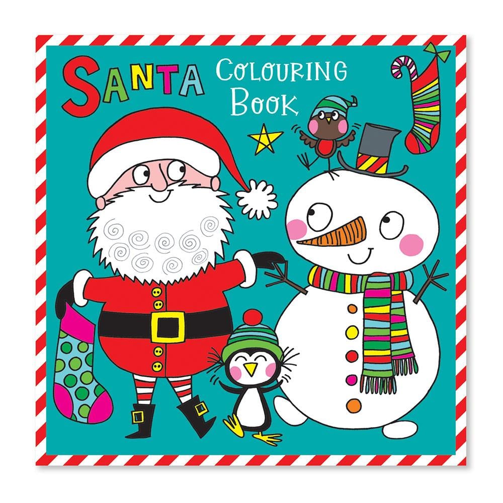 Rachel Ellen Boyama Kitabı Santa & Snowman