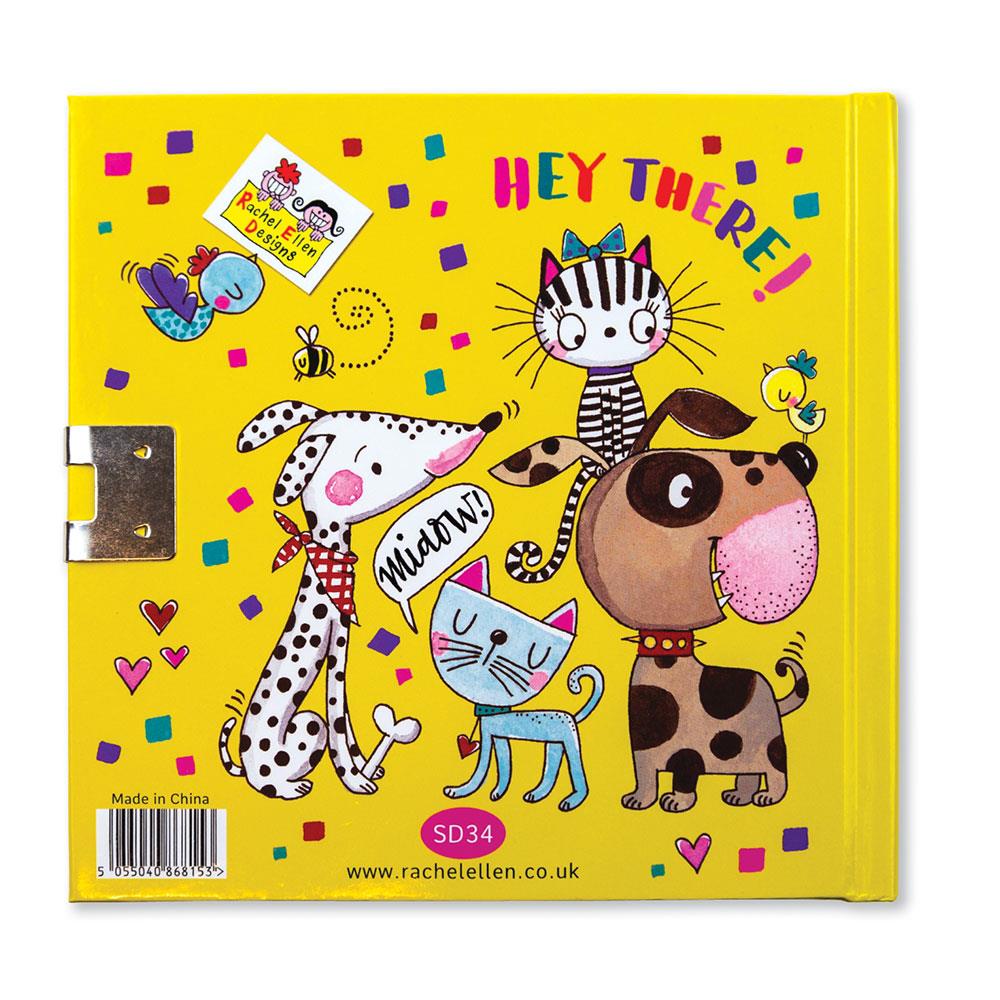 Rachel Ellen Kilitli Günlük Dogs and Cats