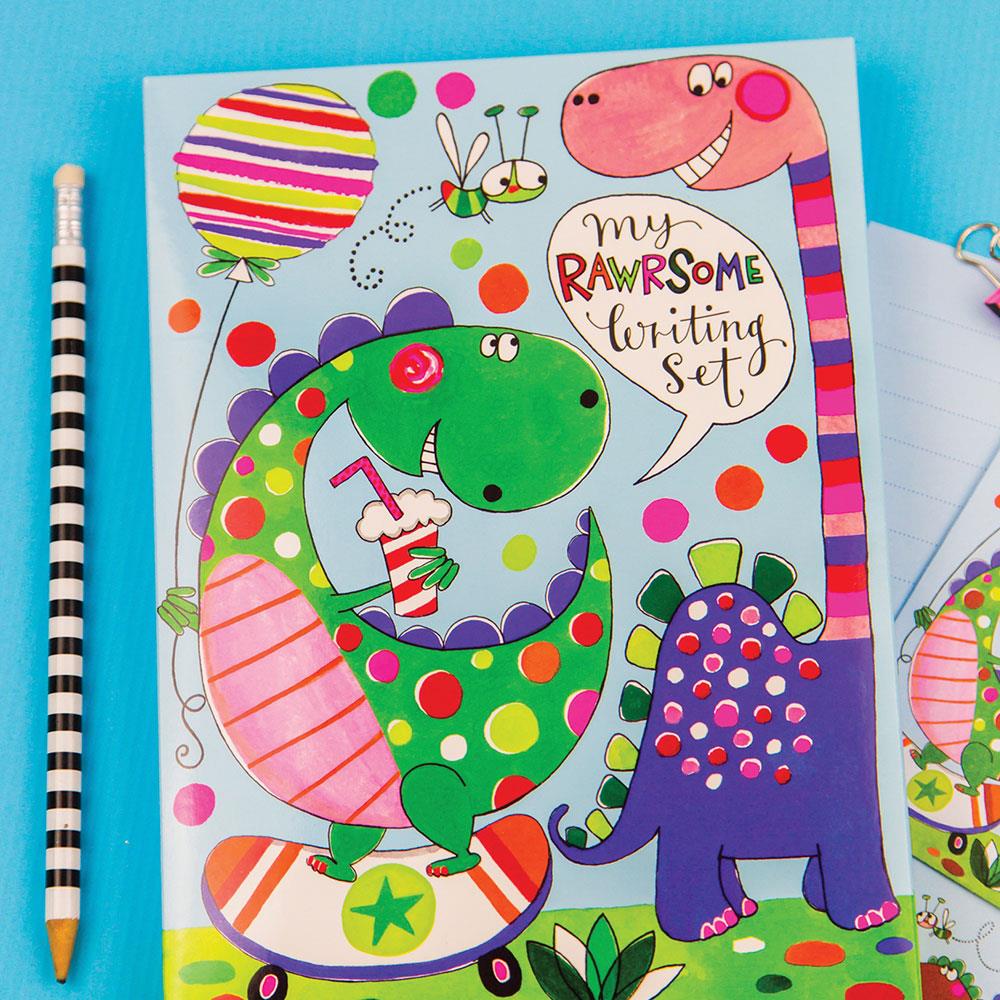 Rachel Ellen Mektup Seti Rawr-some Set Dinosaurs