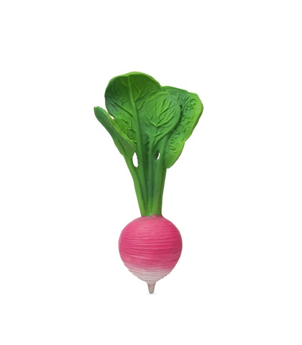 RAMONA THE RADISH - TURP ŞEKLİNDE DOĞAL DİŞ KAŞIYICI & BANYO OYUNCAĞI