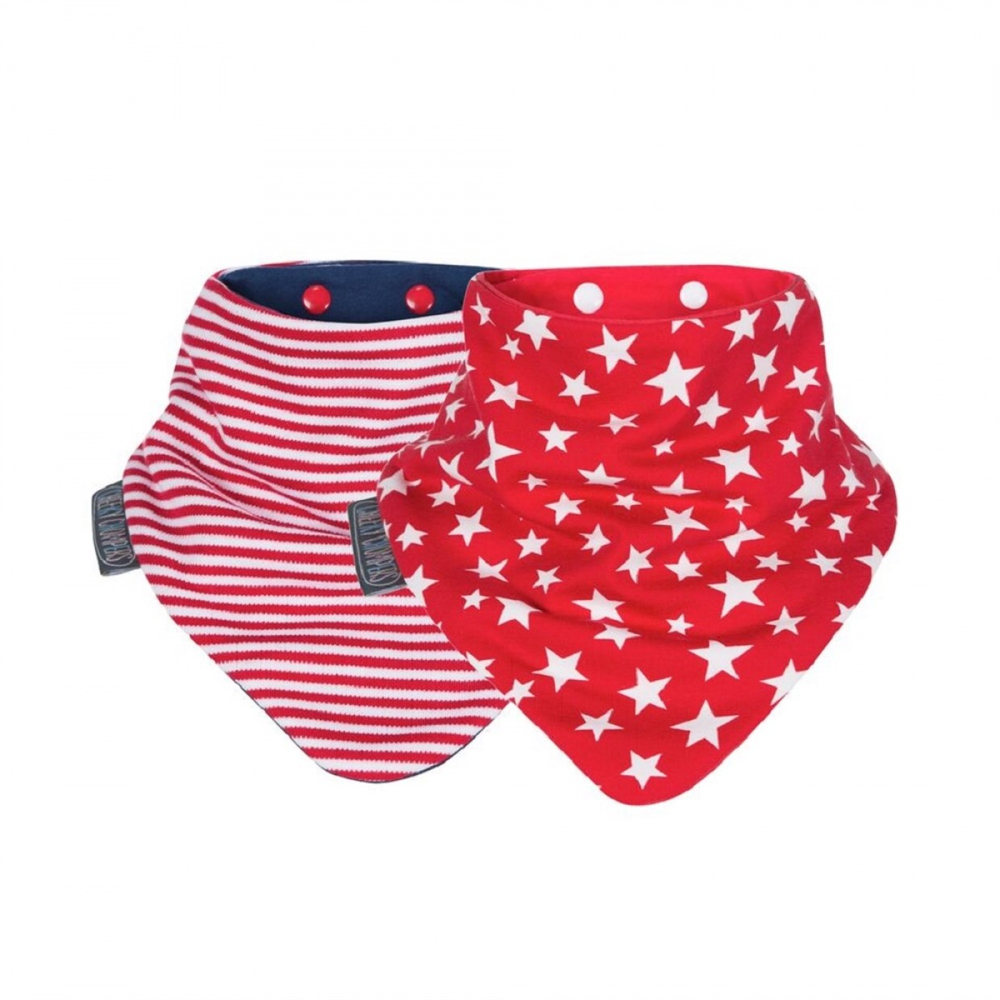Red Stars & Stripes NeckerBIB
