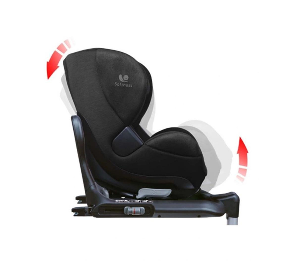 Renolux Gaia I-Size Softness Isofix Oto Koltuğu Siyah