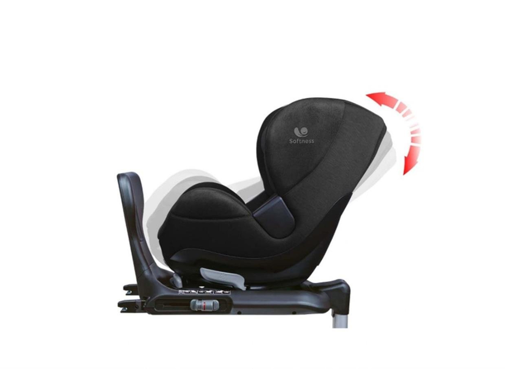 Renolux Gaia I-Size Softness Isofix Oto Koltuğu Siyah