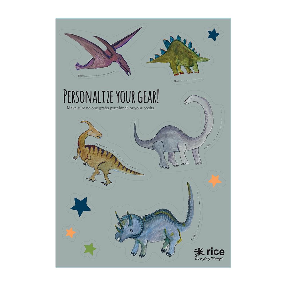 Rice Stickers Lunchbox Dino