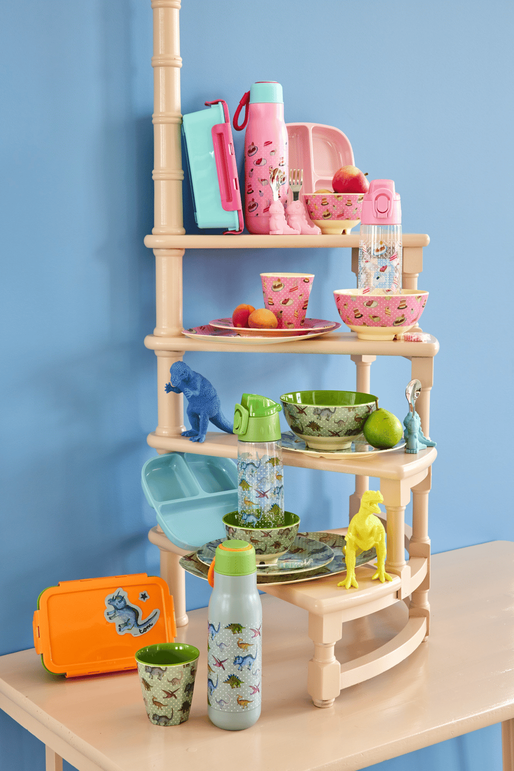 Rice Stickers Lunchbox Dino