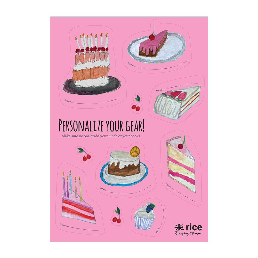 Rice Stickers Lunchbox Sweet Cake