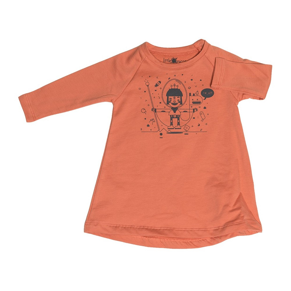 ROCKET REGLAN ELBİSE - GÜL KURUSU