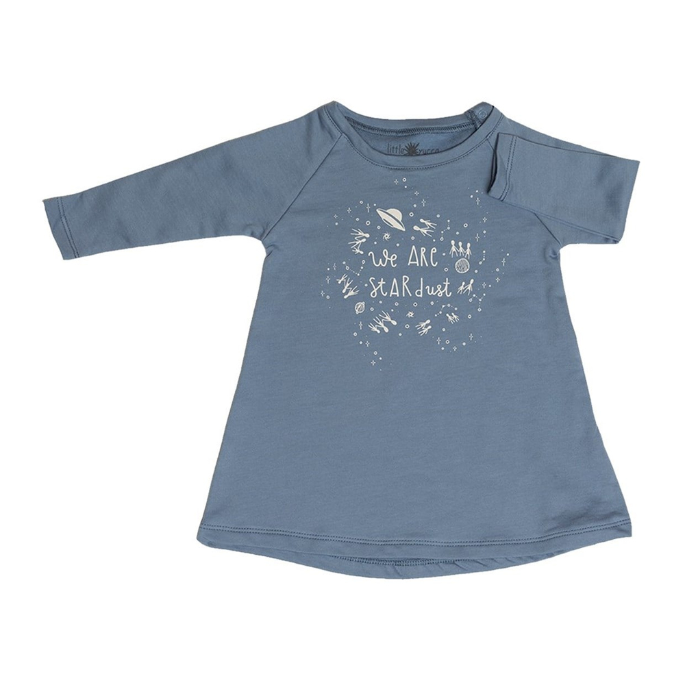 ROCKET REGLAN ELBİSE - MAVİ