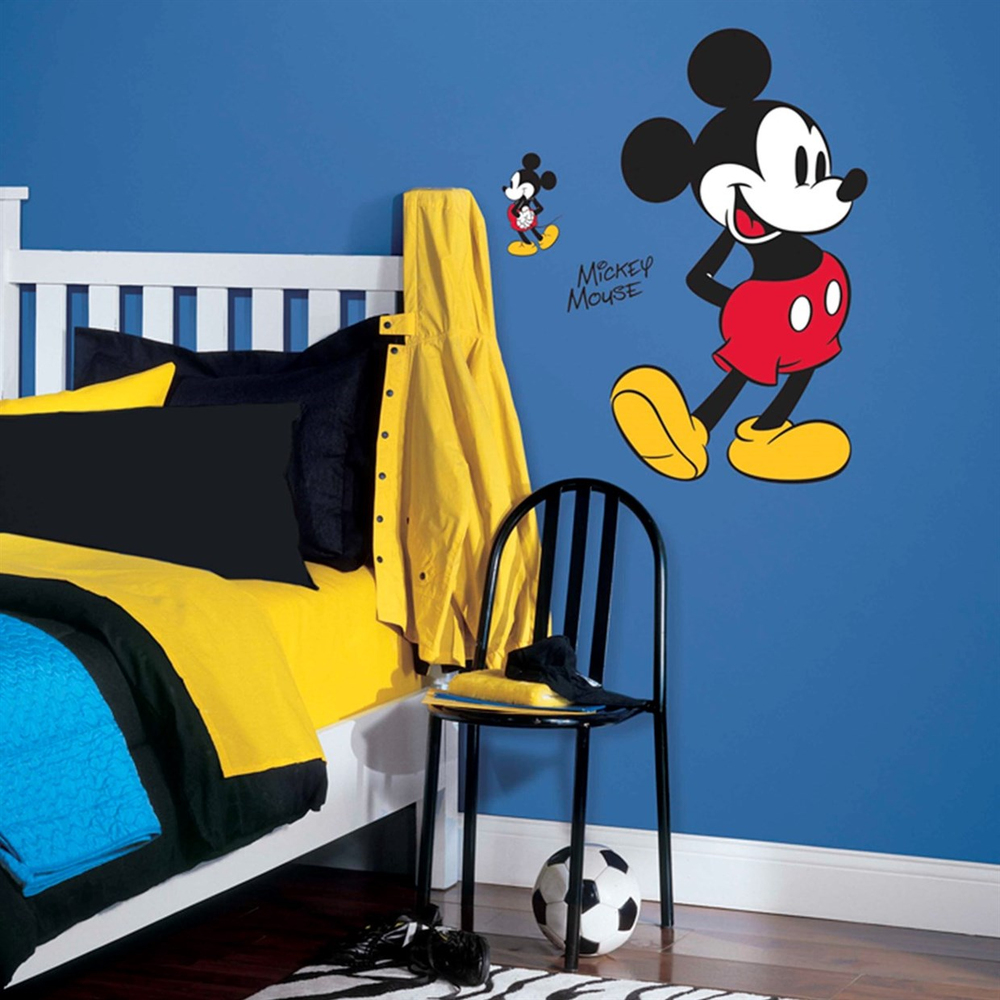 ROOMMATES MICKEY ÇIKAR VE YAPIŞTIR DEV DUVAR STICKERI