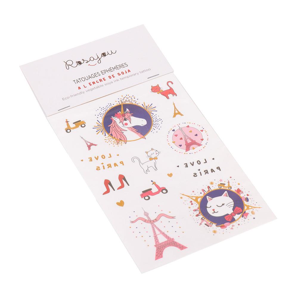 Rosajou Geçici Dövme | Paris