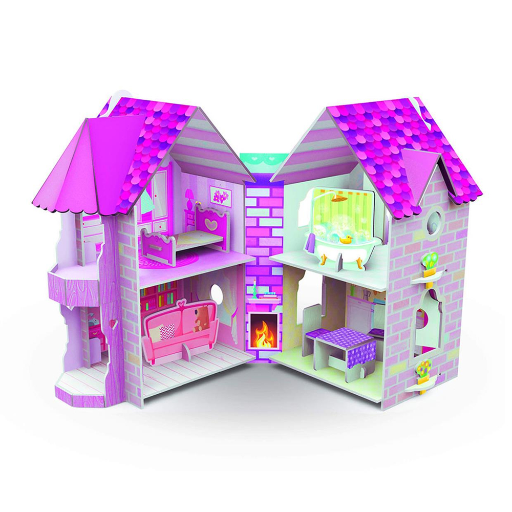 Sassi Junior Book & 3D Model Dolls House
