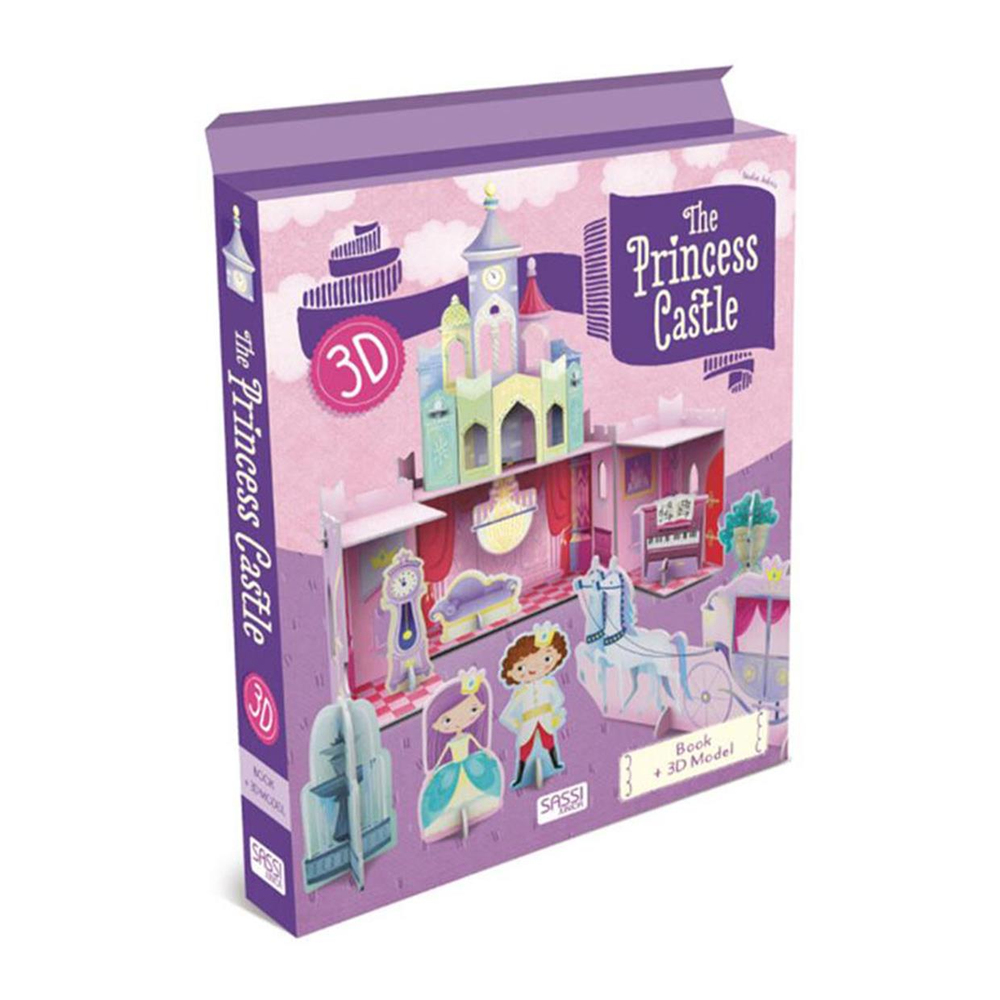 Sassi Junior Book & 3D Model Princess Castle
