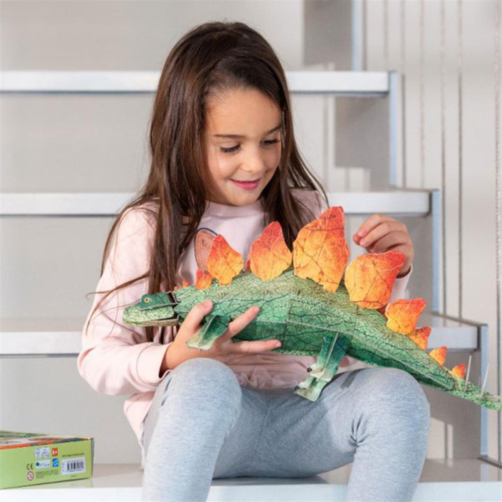 Sassi Junior Book & 3D Model Stegosaurus