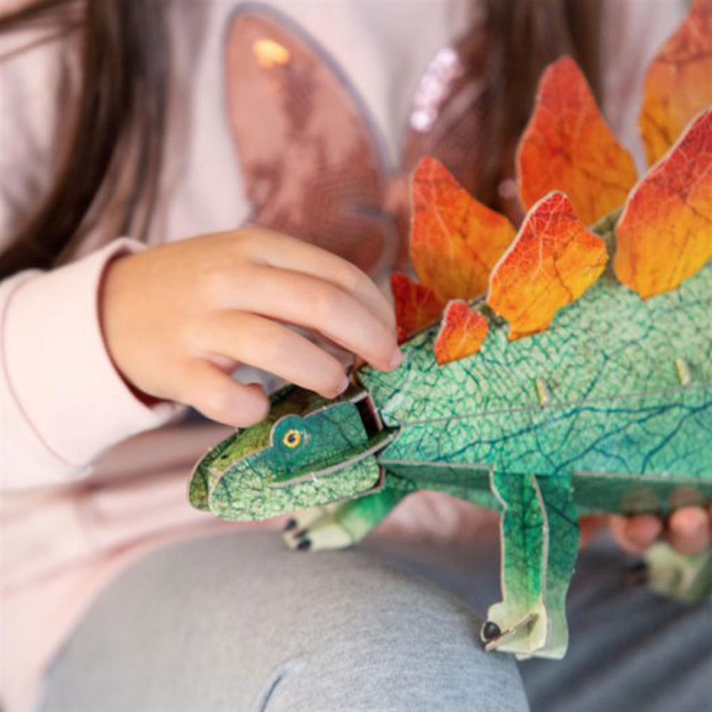 Sassi Junior Book & 3D Model Stegosaurus