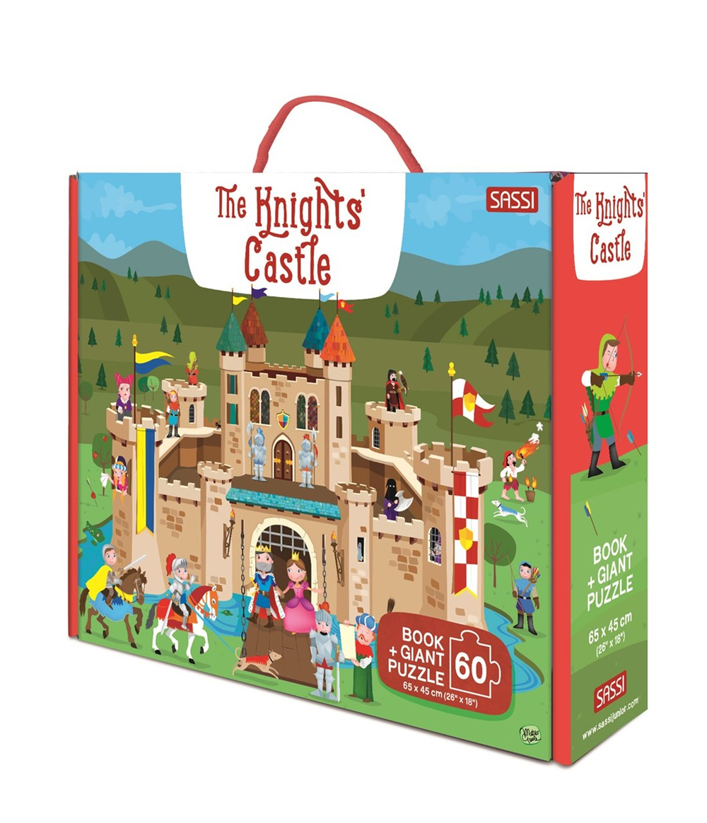 Sassi Junior Giant Puzzle - Knight Castle