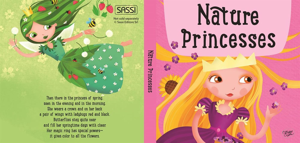 Sassi Junior Giant Puzzle -  Nature Princesses