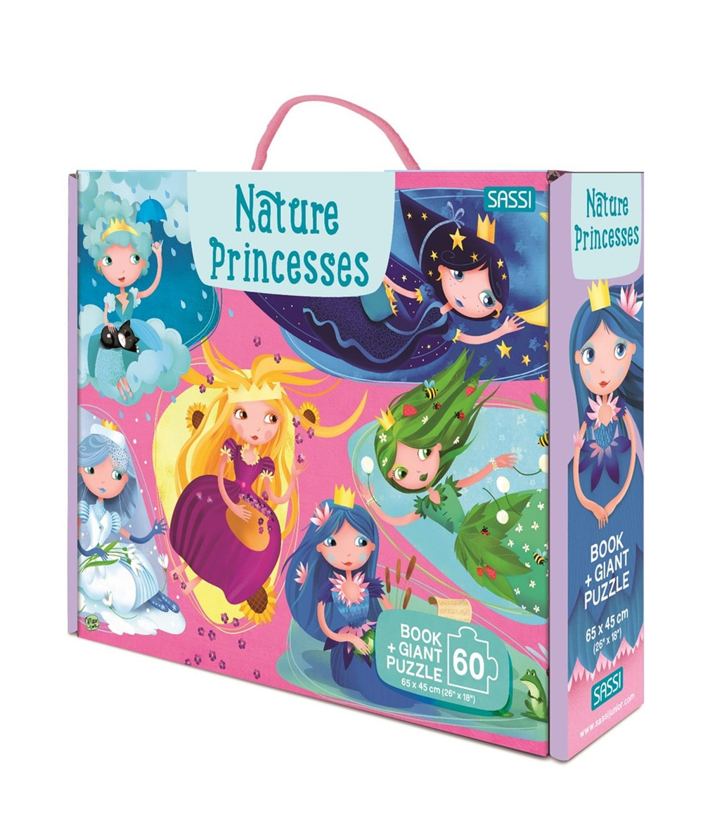 Sassi Junior Giant Puzzle -  Nature Princesses