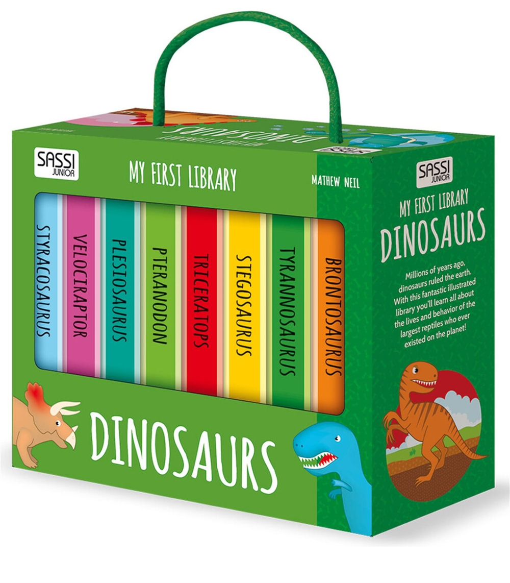 Sassi Junior İlk Kitap Setim - My First Library - Dinosaurs