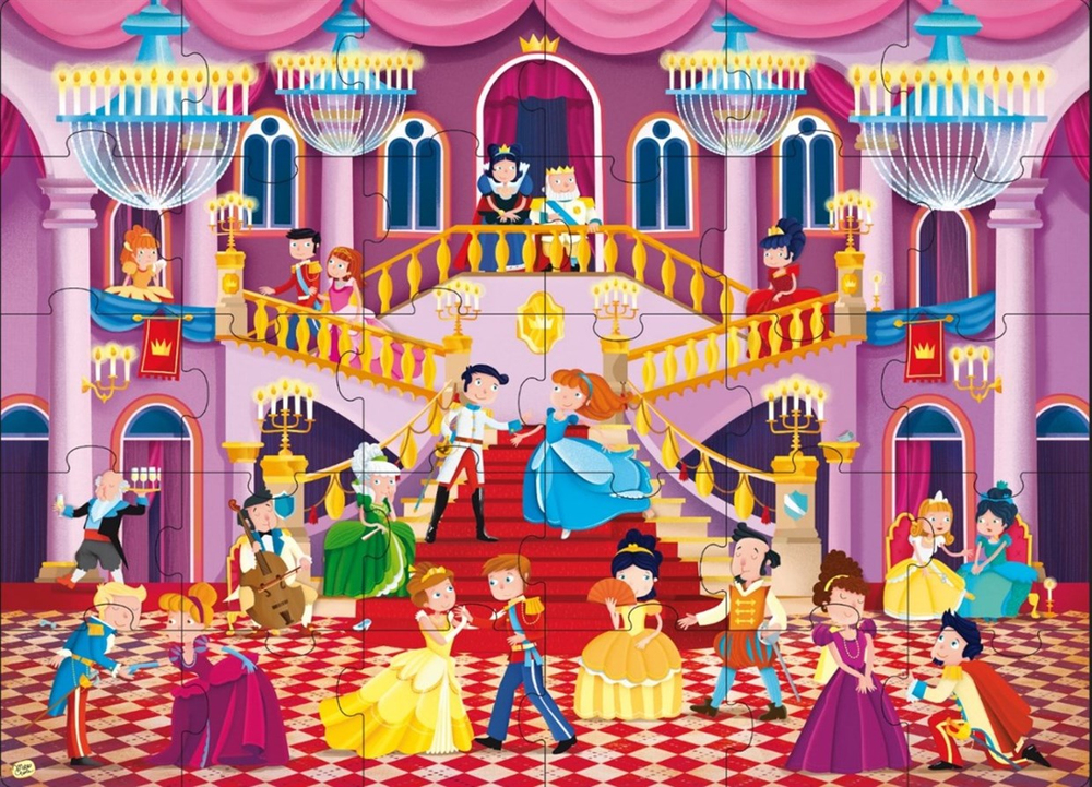 Sassi Junior Puzzle - The Princess Ball