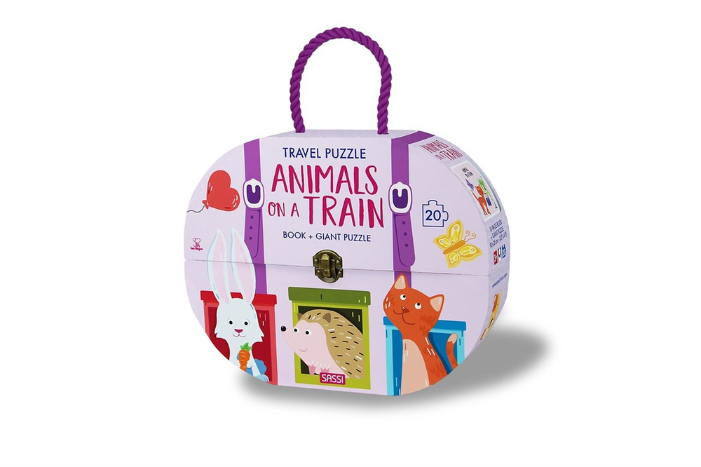 Sassi Junior Travel Puzzle  - Animals on a Train