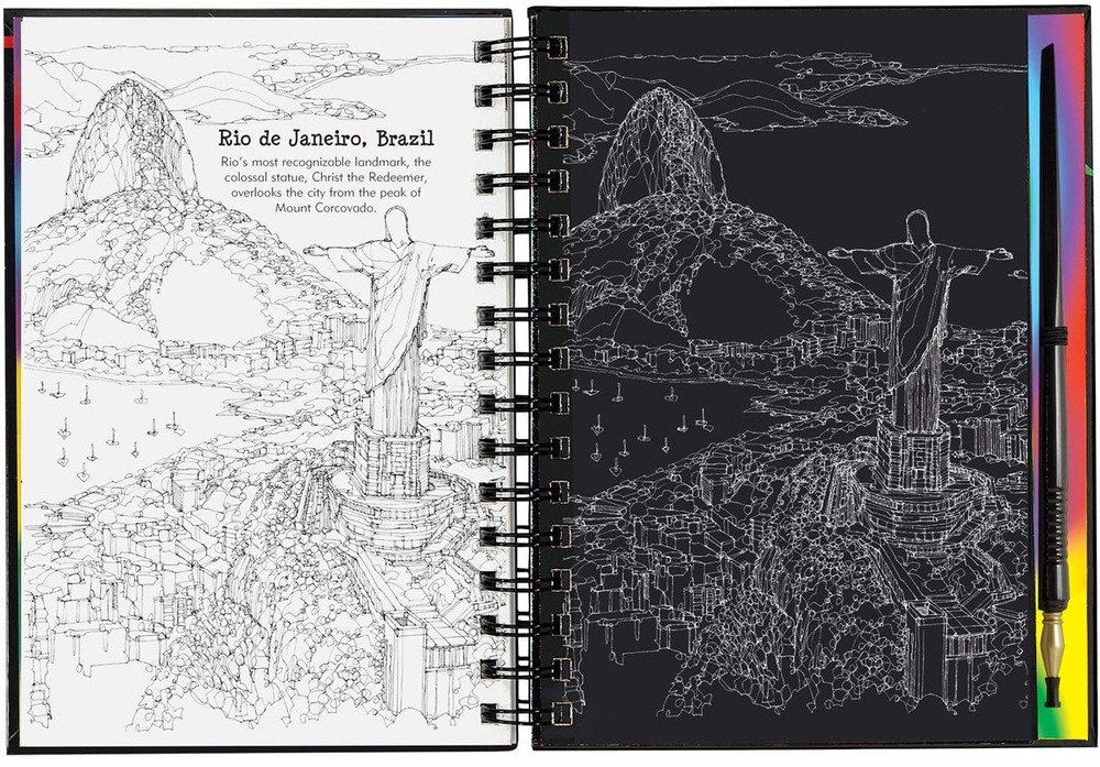 SCRATCH & SKETCH - EXTREME CITIES