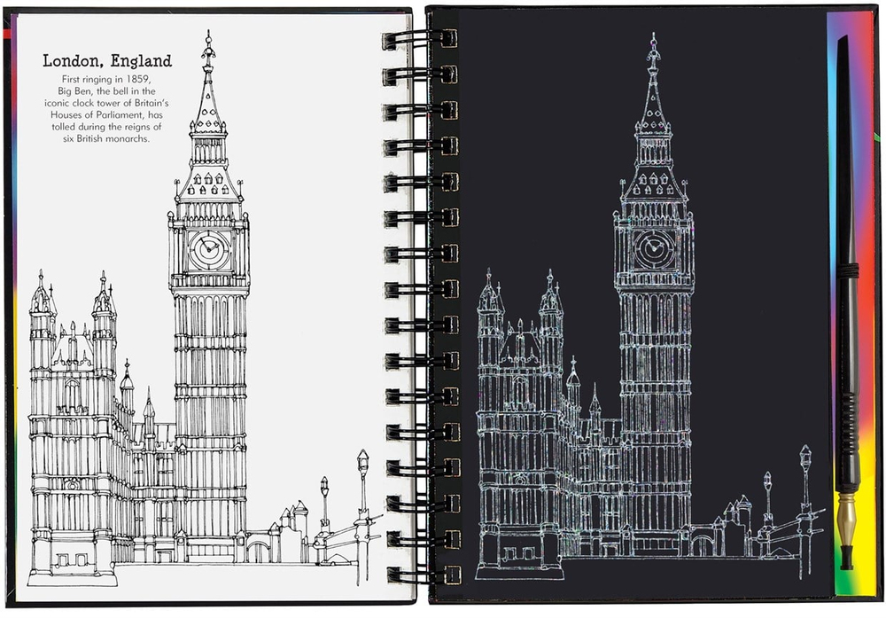 SCRATCH & SKETCH - EXTREME CITIES