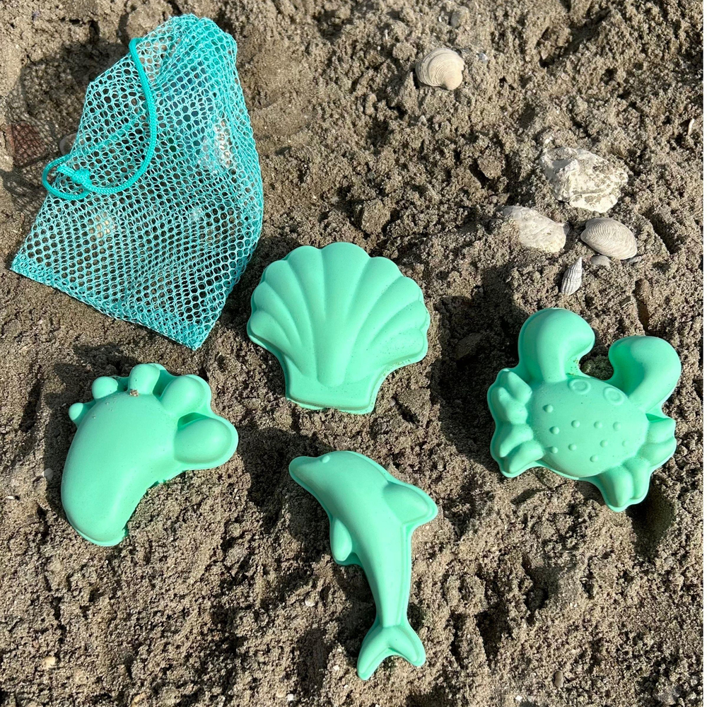 Scrunch Kum Kalıpları Mint Yeşili