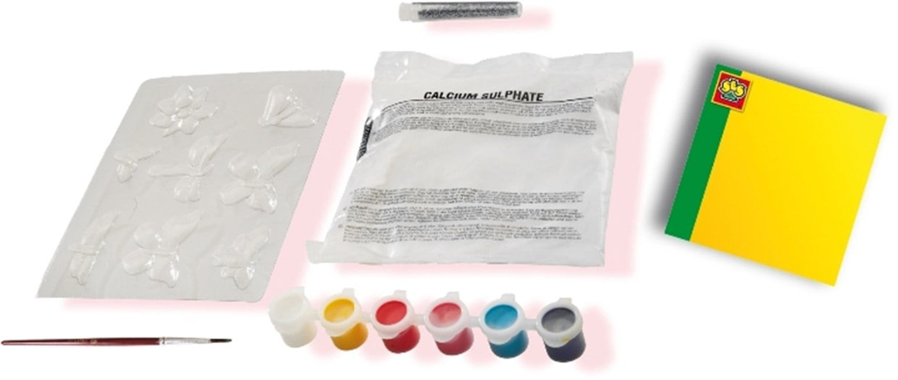 Ses Creative Kalıba Dök ve Boya Kelebekler Simli