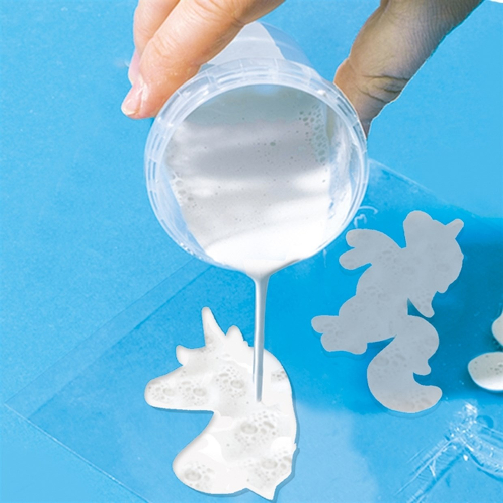 Ses Creative Kalıba Dök ve Boya Unicorn Simli