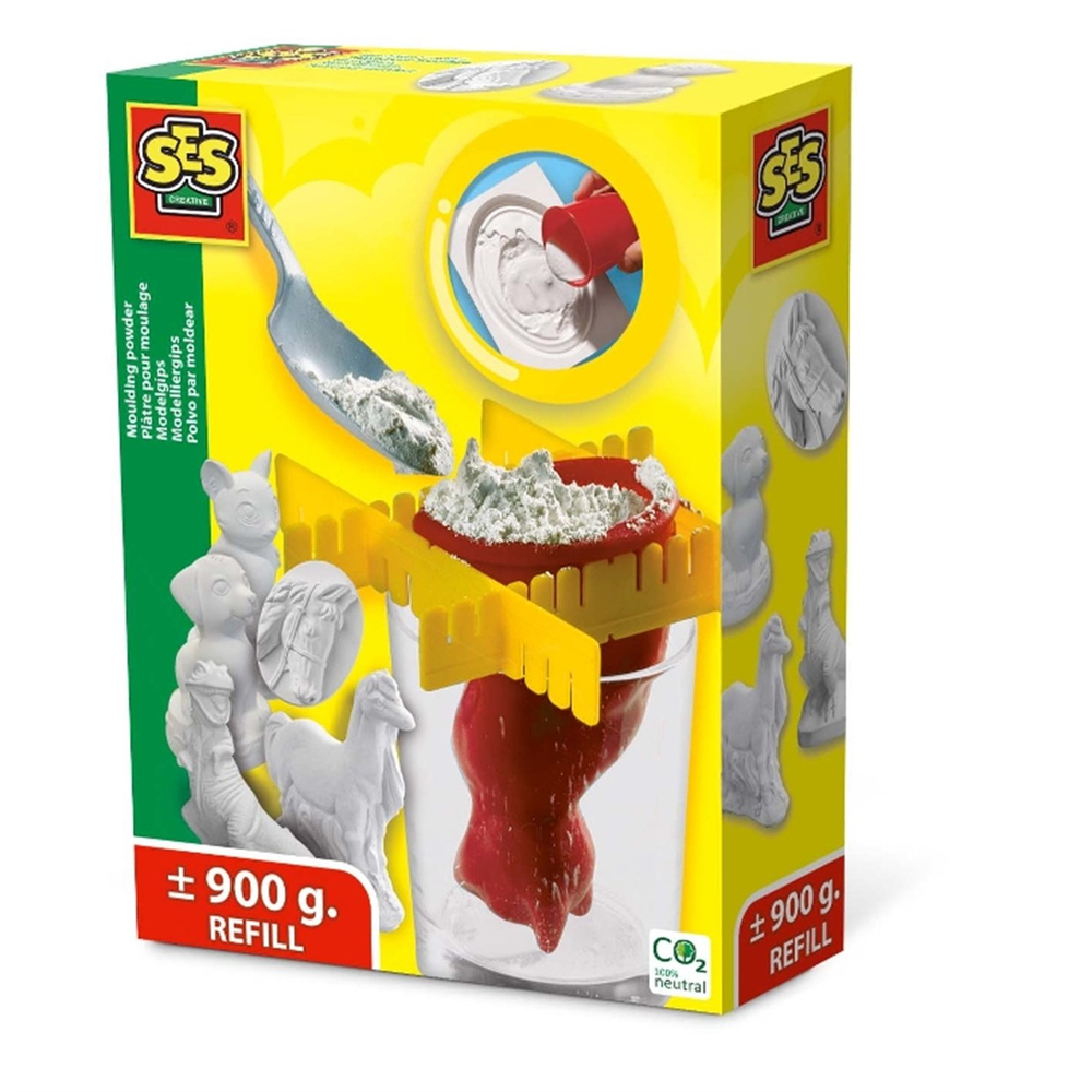 Ses Creative Kalıba Dök ve Boya Yedek Alçı 900 gr