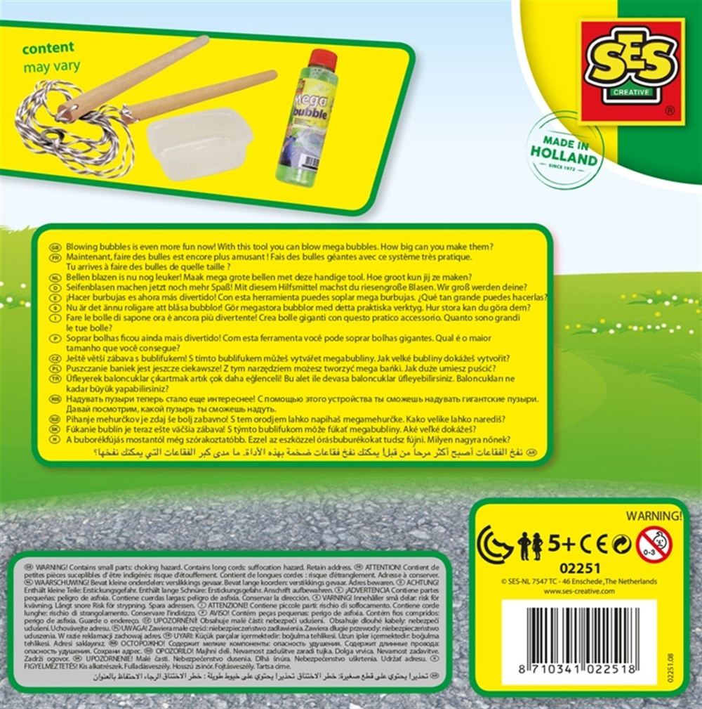 Ses Creative Mega Köpük Baloncuk Yapma