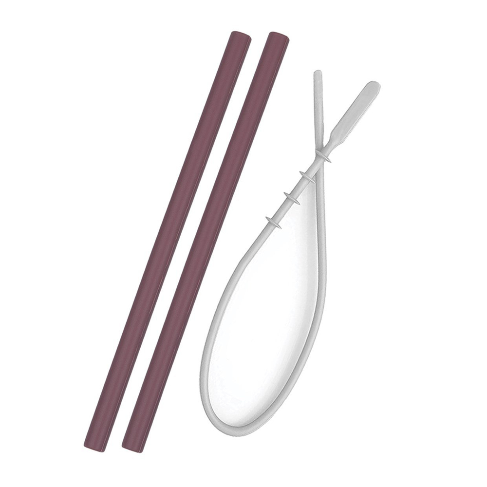 SİLİKON PİPET 2.Lİ - BORDO & TEMİZLEME FIRÇASI