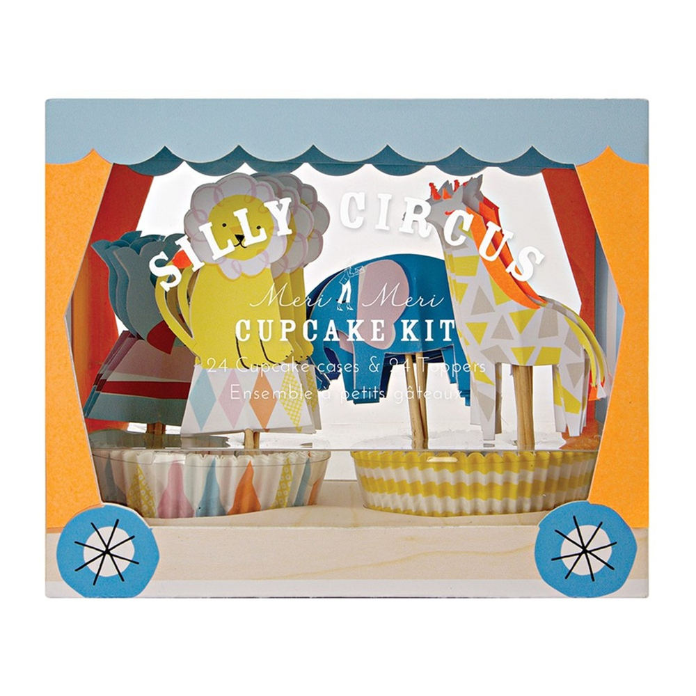 Silly Circus Cupcake Kit