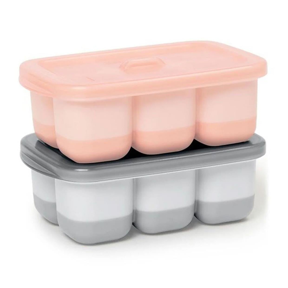 Skip Hop Easy Fill Saklama Kabı Pembe Gri