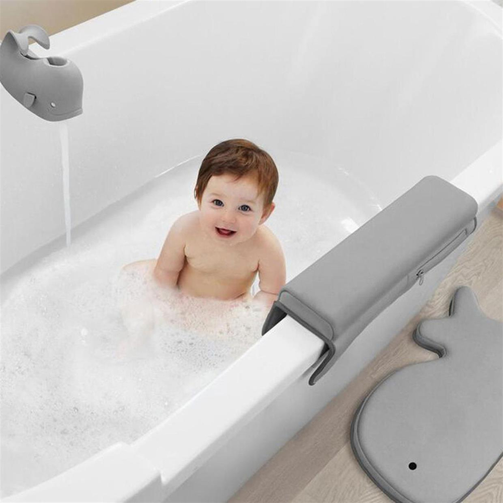 Skip Hop Moby Bebek Yıkama Banyo Seti Gri