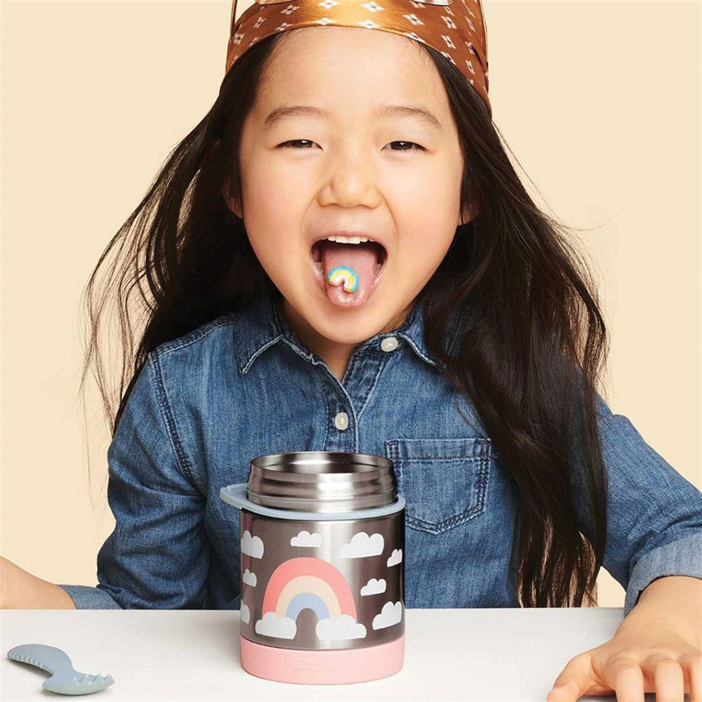 Skip Hop Spark Style Paslanmaz Çelik Termos Gökkuşağı
