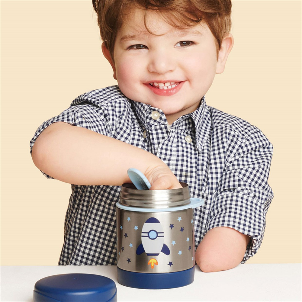 Skip Hop Spark Style Paslanmaz Çelik Termos Roket