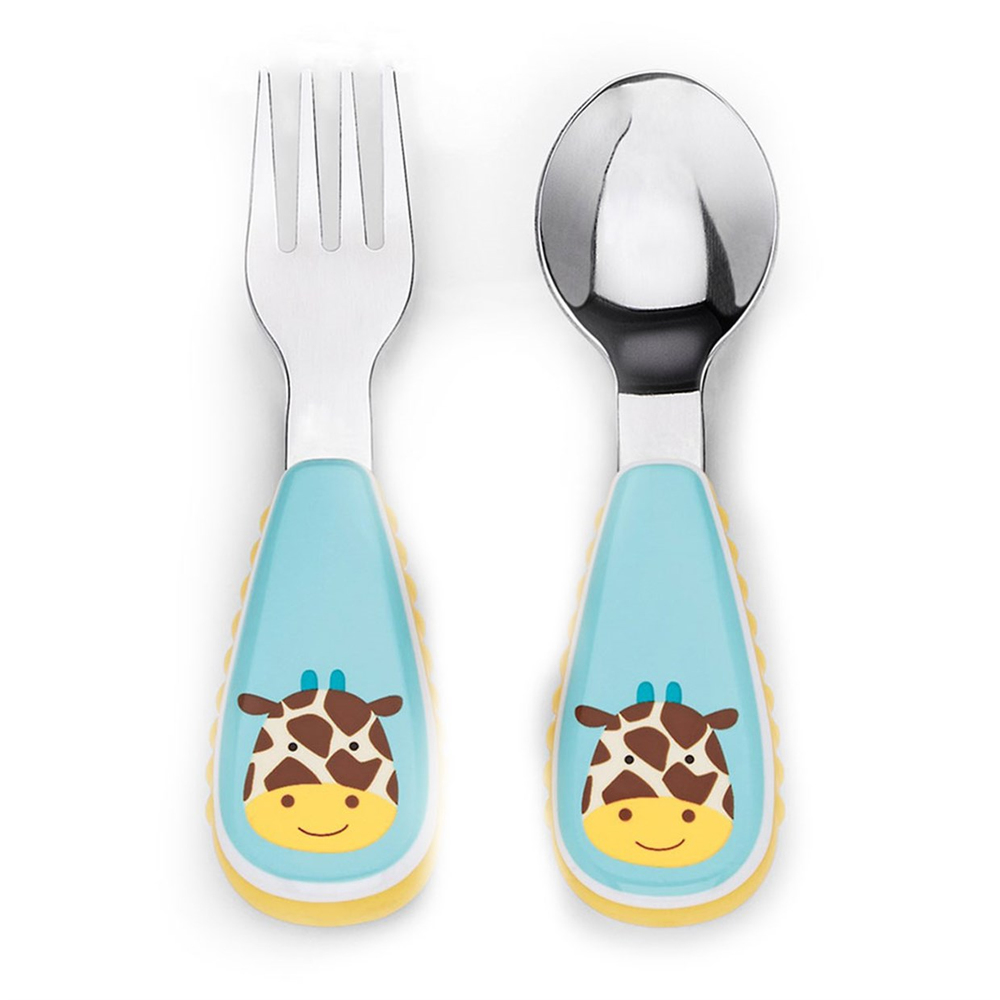 Skip Hop Zoo Çatal & Kaşık Seti Zürafa