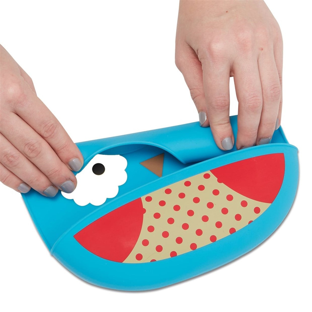 SKIP HOP ZOO CEPLİ SİLİKON ÖNLÜK - BAYKUŞ
