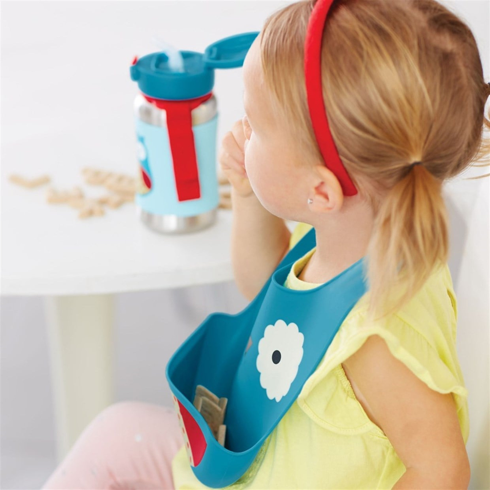 SKIP HOP ZOO CEPLİ SİLİKON ÖNLÜK - BAYKUŞ