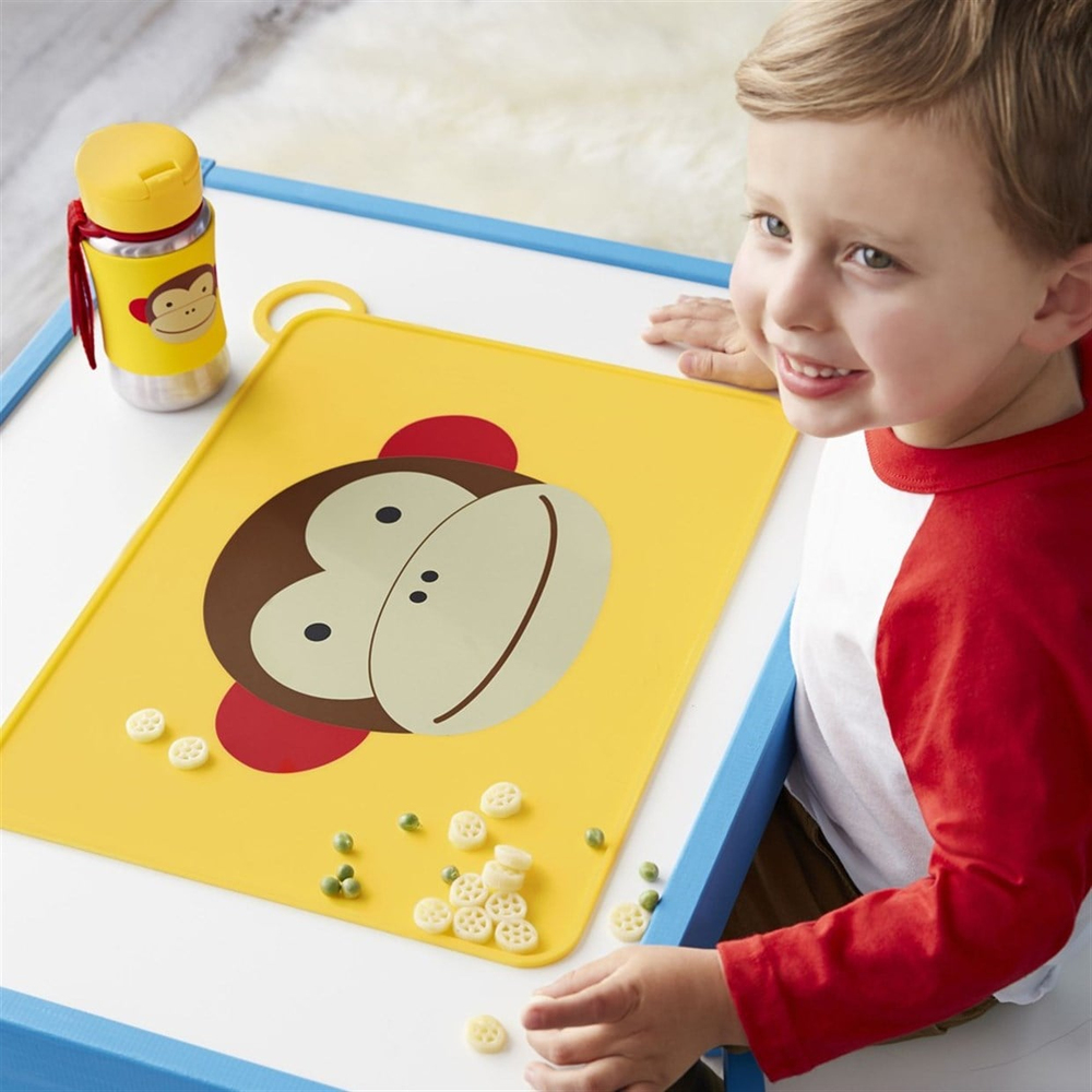SKIP HOP ZOO PİPETLİ PASLANMAZ ÇELİK SULUK - MAYMUN