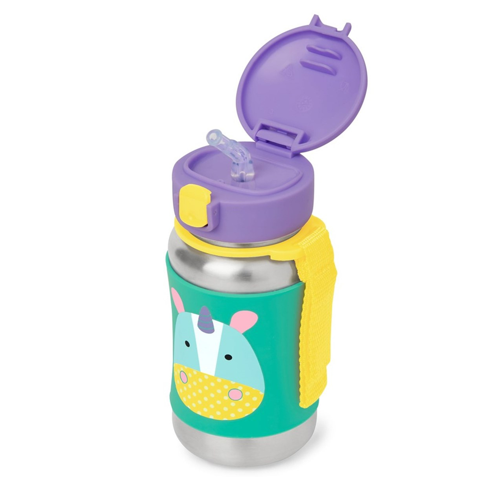 SKIP HOP ZOO PİPETLİ PASLANMAZ ÇELİK SULUK - UNICORN