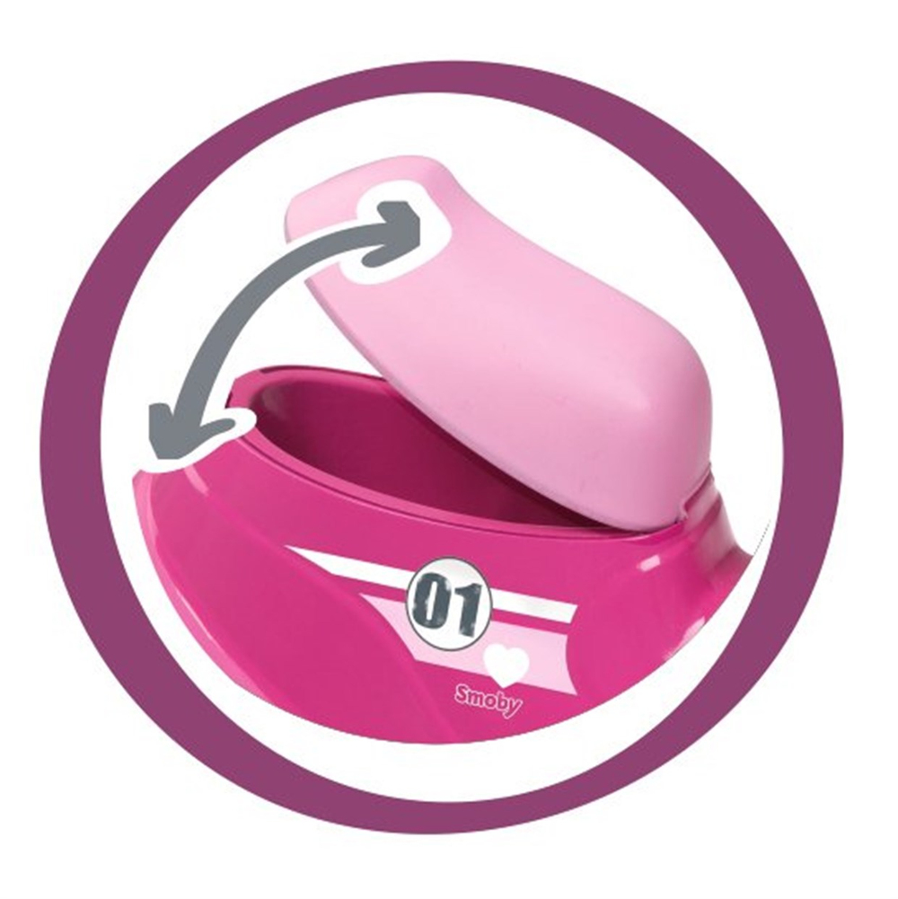 SMOBY - Pembe Scooter (İlk Bisiklet)