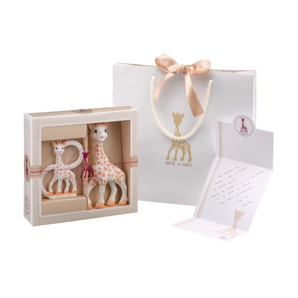 SOPHIE LA GIRAFE SOPHIESTICATED YENİDOĞAN HEDİYE SETİ