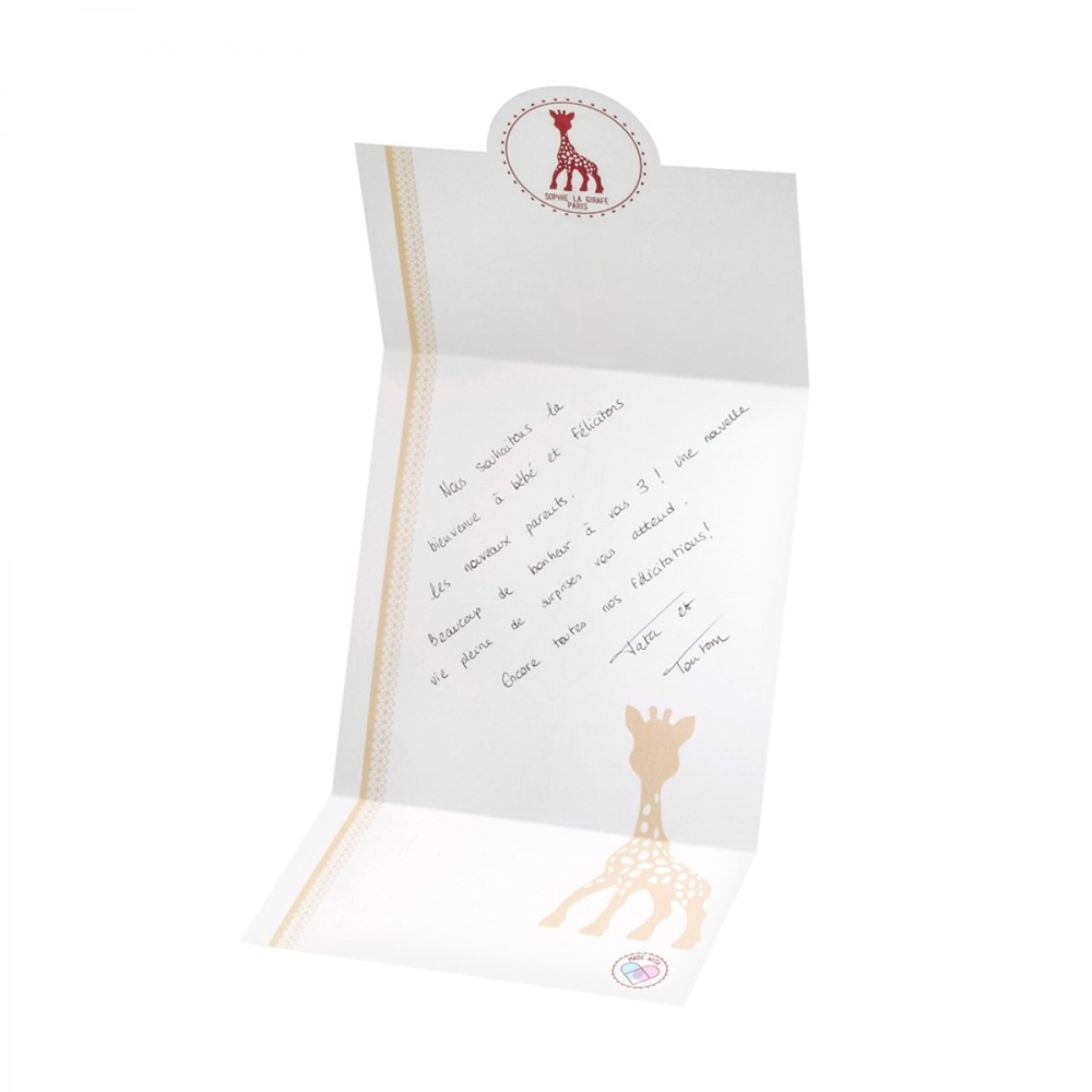SOPHIE LA GIRAFE SOPHIESTICATED YENİDOĞAN HEDİYE SETİ