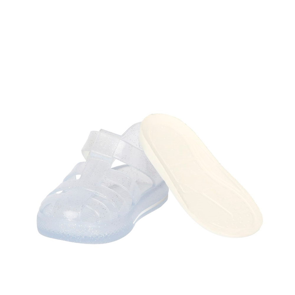 STAR GLITTER ÇOCUK SANDALET - TRANSPARENTE